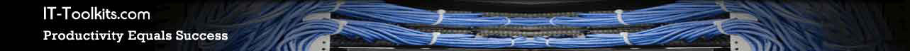 IT Toolkits - Productivity Equals Success
